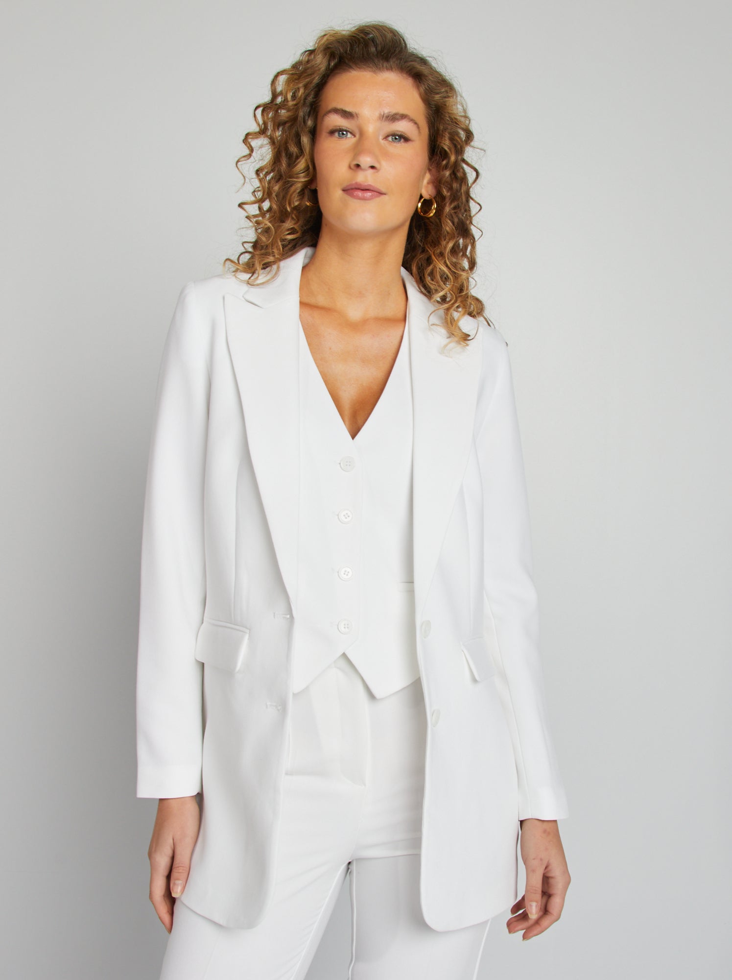 Veste Blazer Blanc Femme 8 40 Kiabi Veste Blazer Blanc Femme 8 40 Kiabi