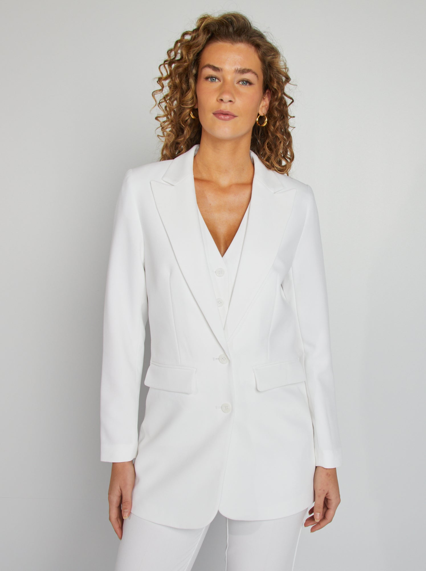 Veste Blazer Blanc Femme 8 40 Kiabi Veste Blazer Blanc Femme 8 40 Kiabi
