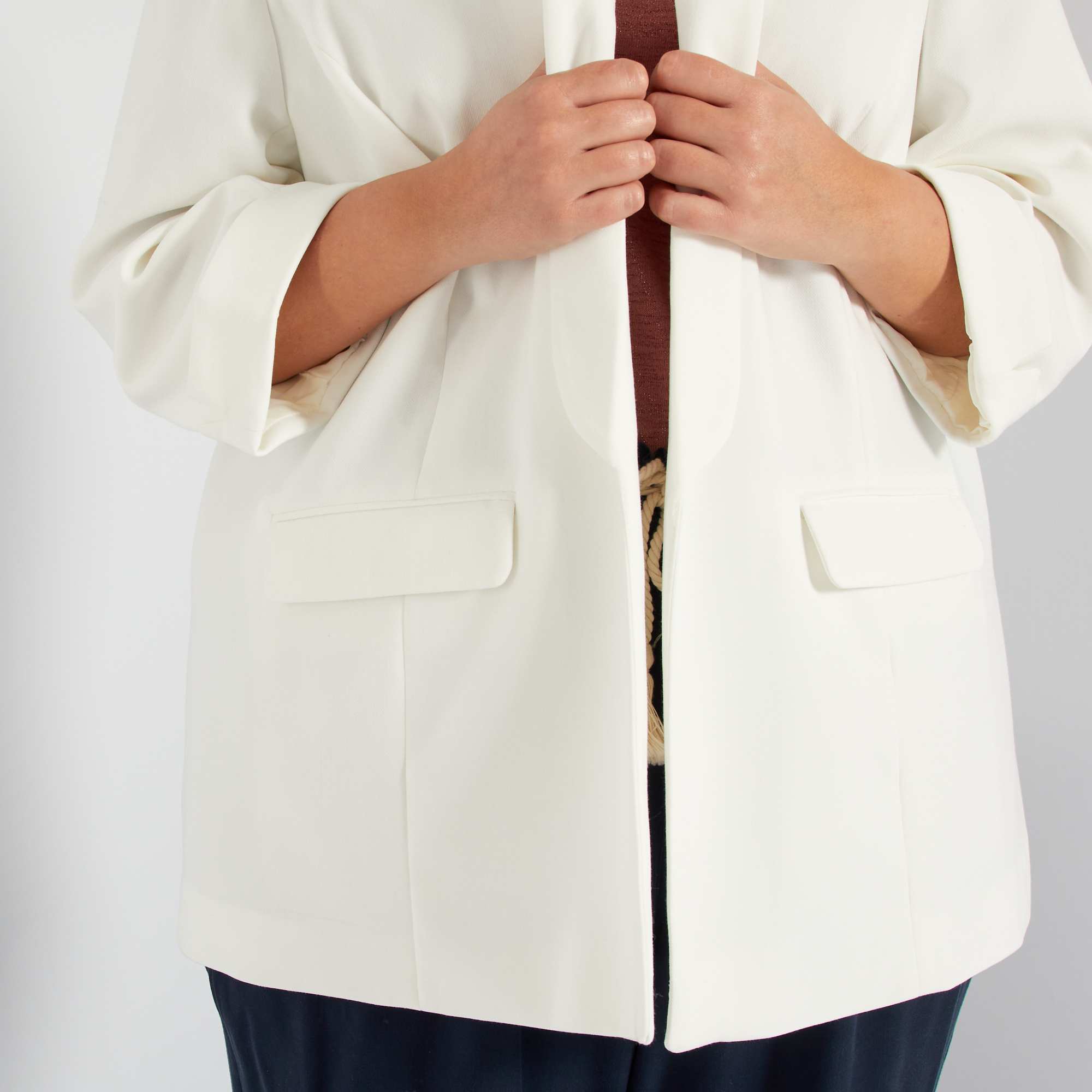 Veste blazer Grande taille femme - Kiabi - 29,00�?�