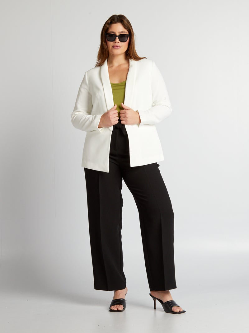Veste blazer blanc - Kiabi