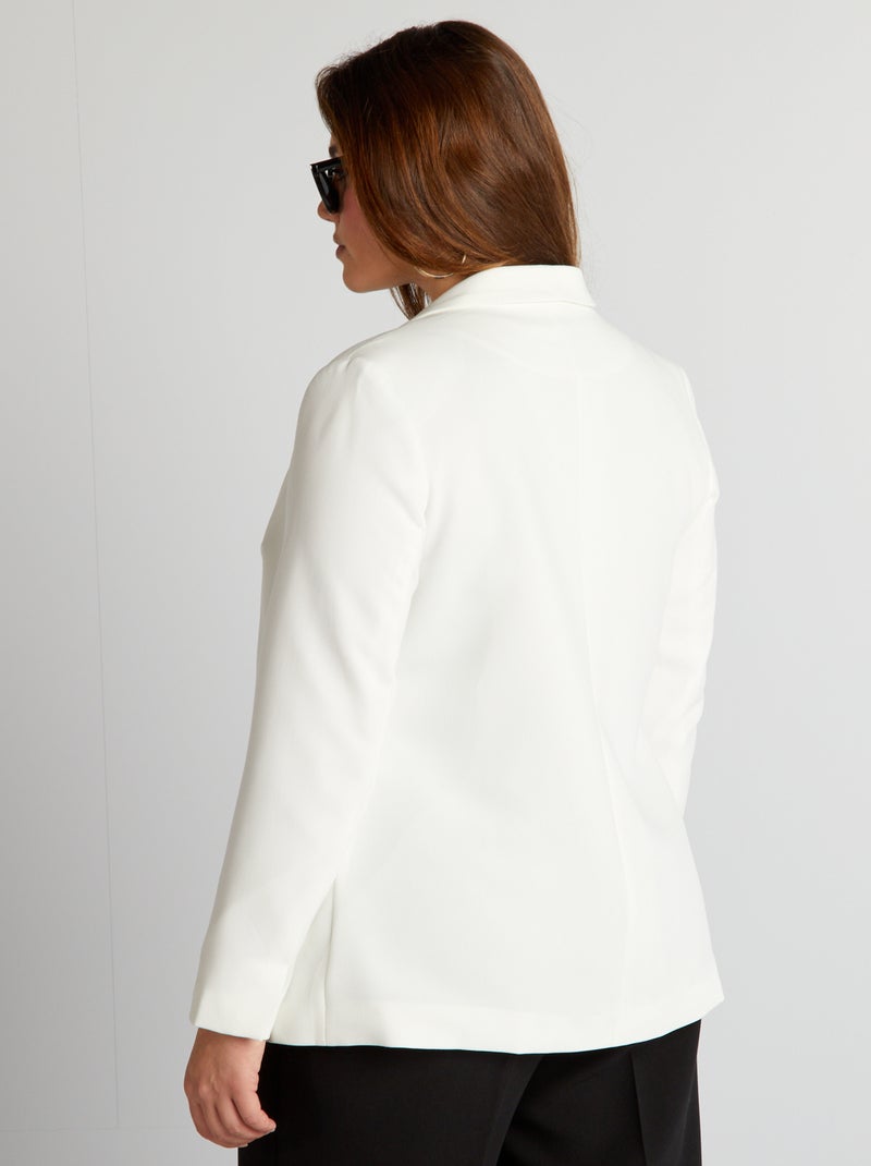 Veste blazer blanc - Kiabi