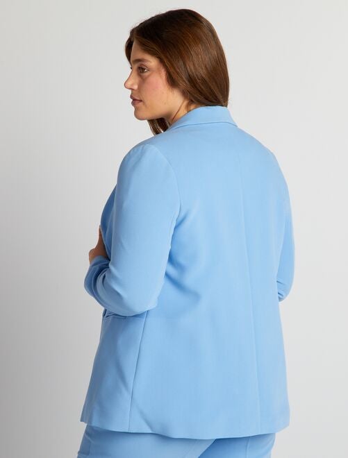 Blazer bleu discount marine femme kiabi