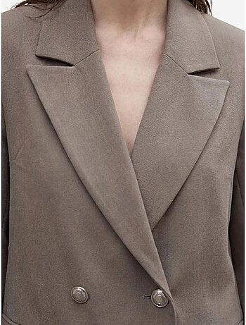 Veste blazer boutonnée pour femme my fashion