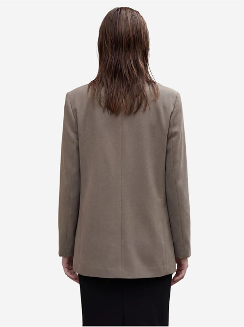 Veste blazer boutonnée pour femme my fashion - Kiabi Veste blazer boutonnée pour femme my fashion - Kiabi