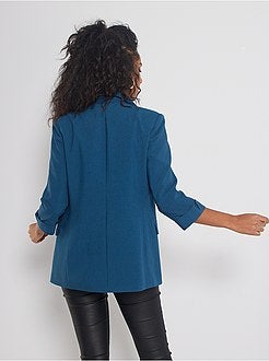 Veste blazer col droit - Kiabi
