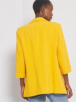 Veste blazer col droit - Kiabi