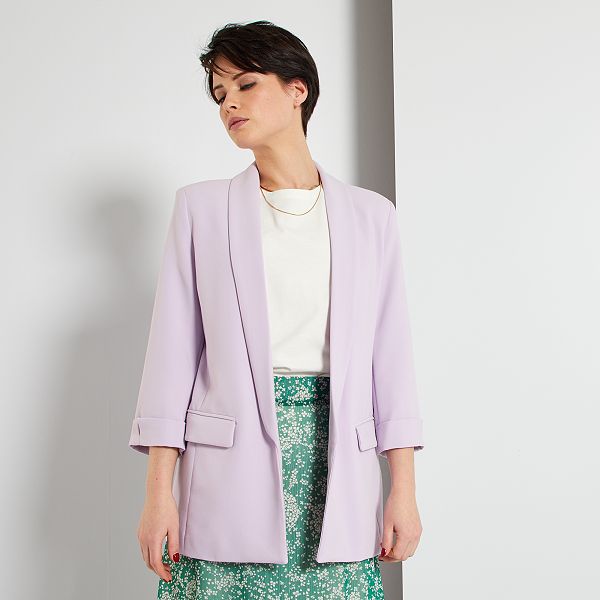 veste mauve femme