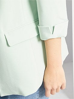 Veste blazer col droit - Kiabi
