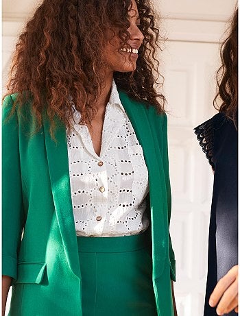 Veste blazer col droit , Kiabi