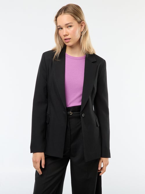 Veste blazer coupe cintrée - Kiabi