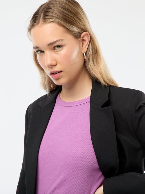 Veste blazer coupe cintrée - Kiabi