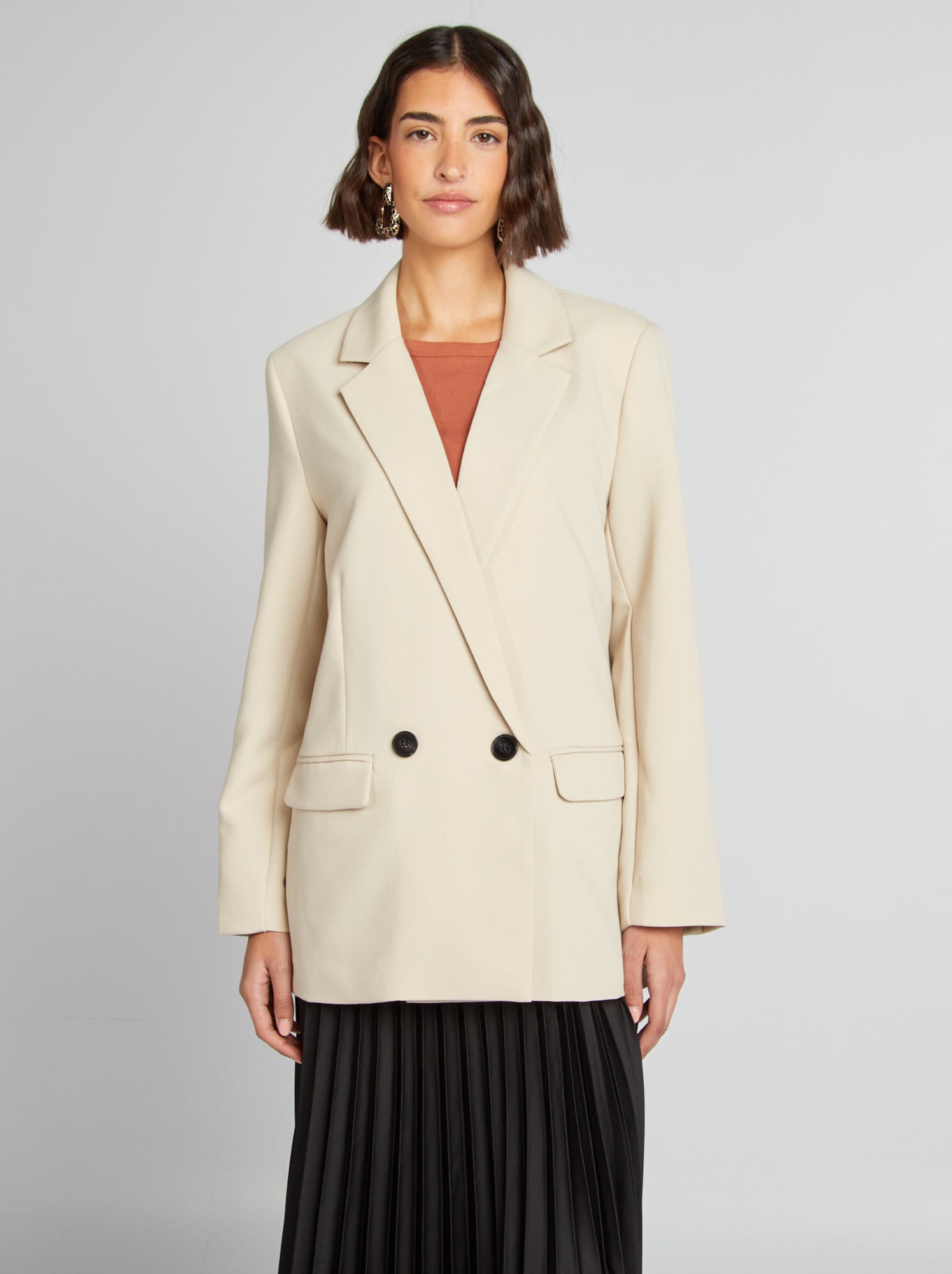 Blazer Homme Hackett London En Laine Grise - Taille US 40 - Coupe Classique Double Fentes