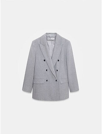 Veste blazer en crêpe femme dilvin