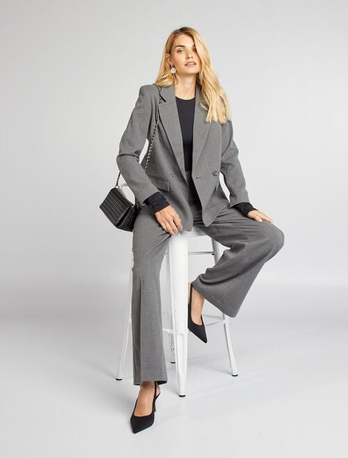 Manteau gris femme fashion kiabi