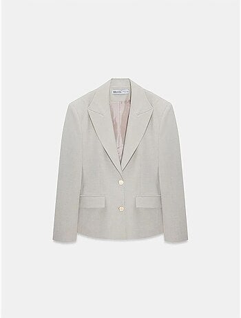 Veste blazer femme en crêpe dilvin
