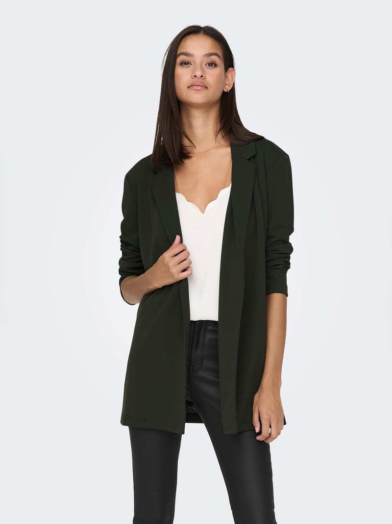 Veste blazer Kaki - Kiabi