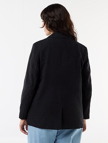 Veste blazer légère coupe longue