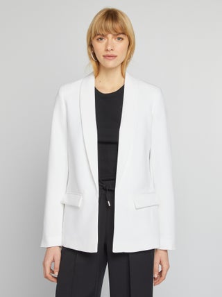 Veste blazer mi-longue