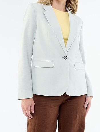 Veste blazer mi-longue