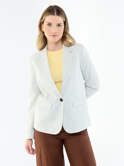 Veste blazer mi-longue - Kiabi