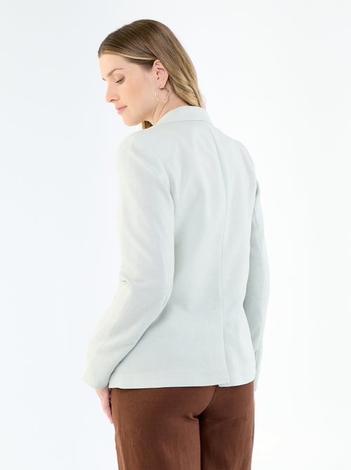 Veste blazer mi-longue - Kiabi