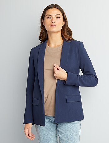 Veste blazer mi-longue