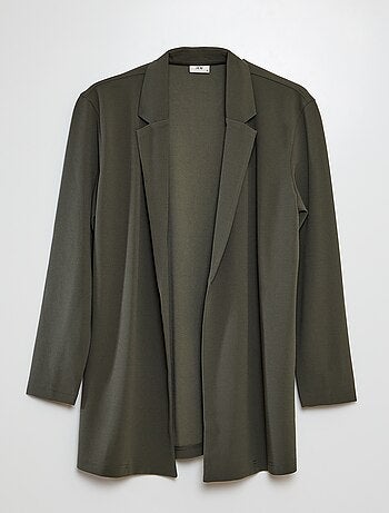 Veste blazer mi-longue fluide 'JDY'