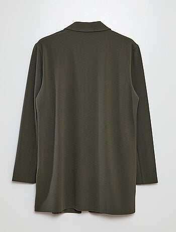 Veste blazer mi-longue fluide 'JDY'