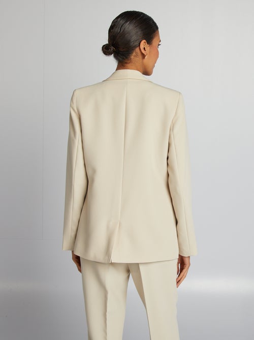 Veste blazer mi-longue - Kiabi