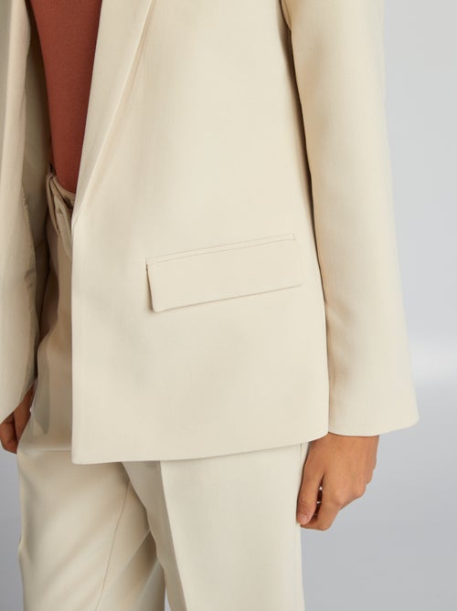 Veste blazer mi-longue - Kiabi