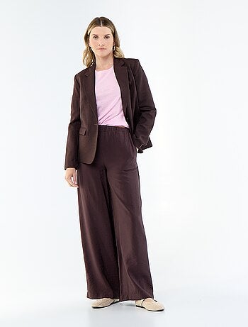 Veste blazer mi-longue