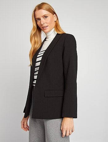 Veste blazer mi-longue