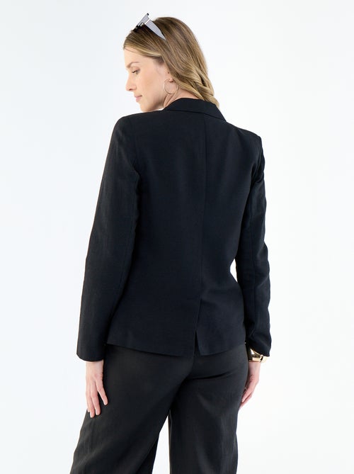 Veste blazer mi-longue - Kiabi