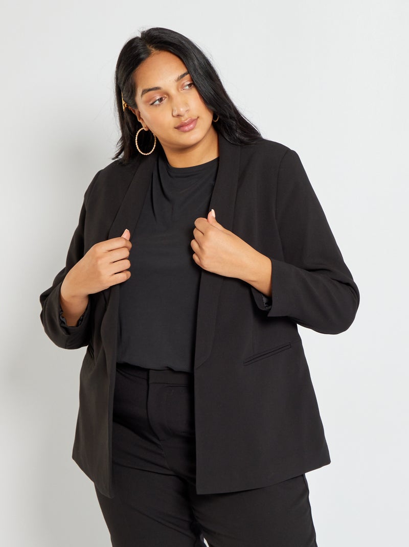 Veste blazer noir - Kiabi