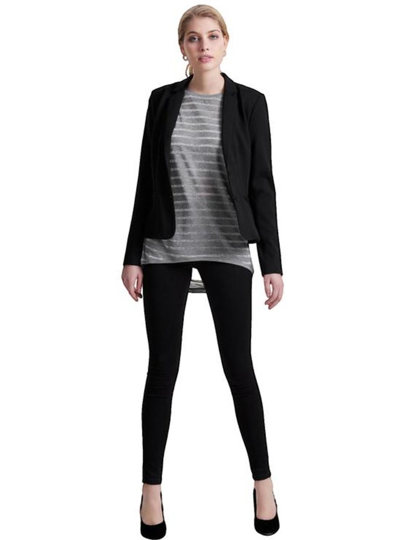 Veste Blazer Poptrash life en viscose et nylon Only Noir - Kiabi