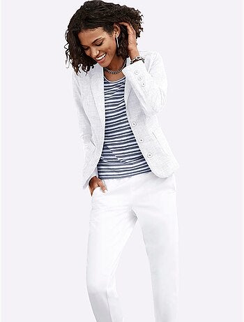 Veste Blazer Pur Coton - Taille Standard - Witt