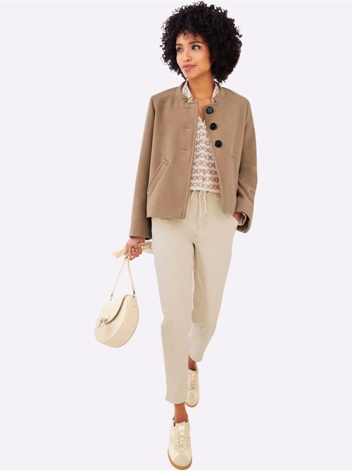 Veste Blazer Qualité Moelleuse - Taille Standard - Helline - Kiabi Veste Blazer Qualité Moelleuse - Taille Standard - Helline - Kiabi