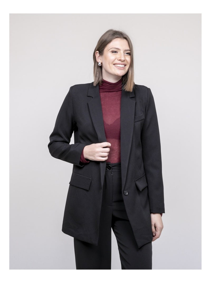 Veste blazer UKALIE Noir - Kiabi