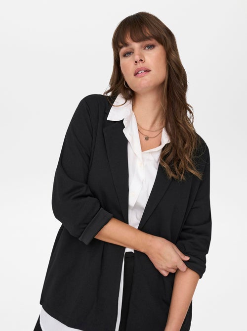 Veste blazer uni 'Only Carmakoma' - Kiabi