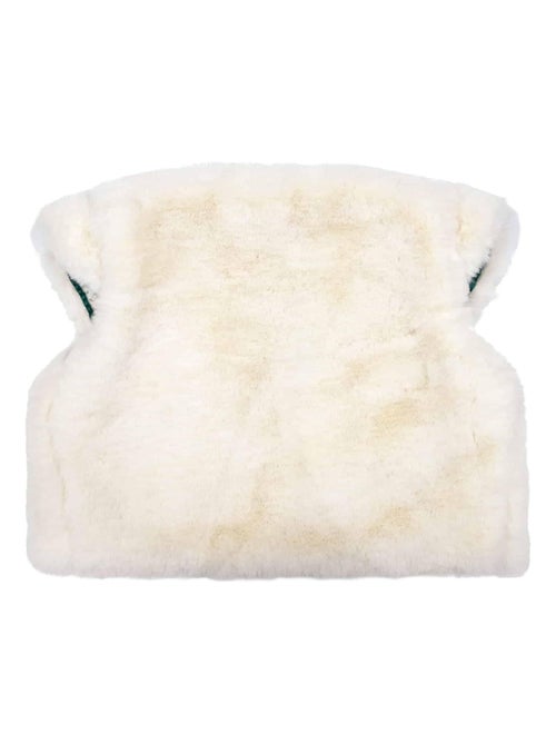 Veste Boléro Cérémonie Fille  Fausse Fourrure Beige  PELUCHE - La Faute à Voltaire - Kiabi