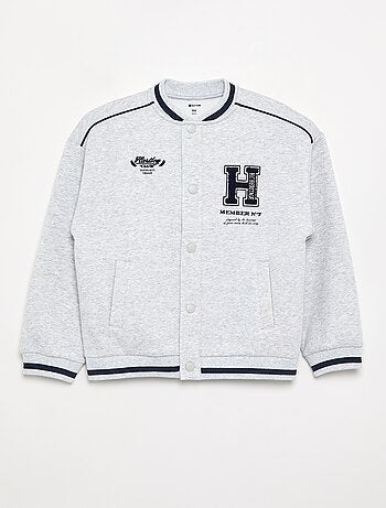 Veste bomber en polaire