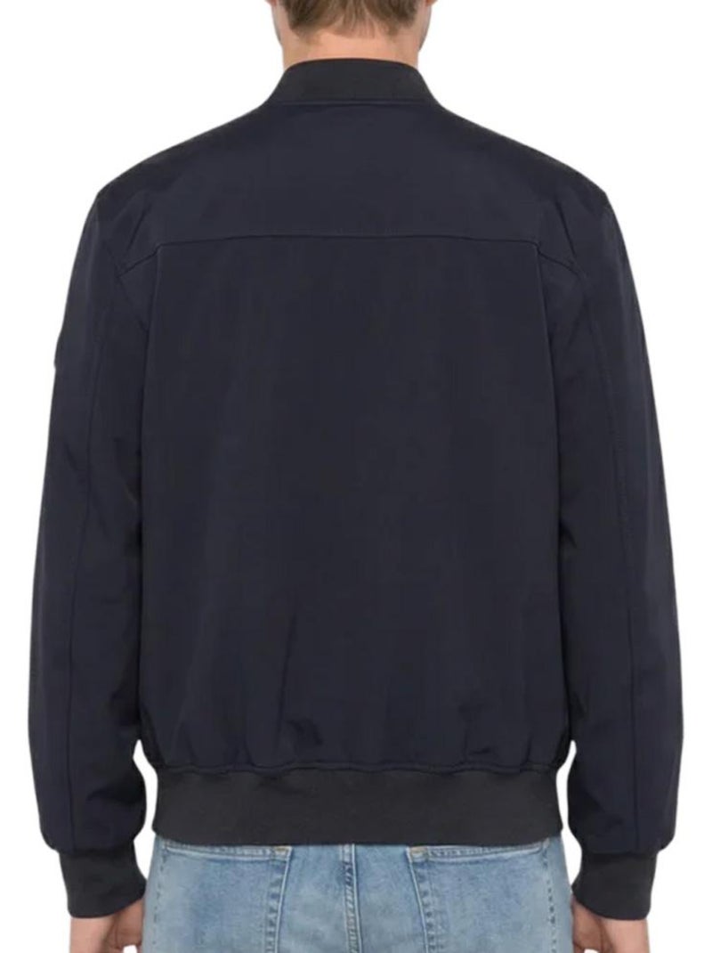 Veste Bomber Homme Schott Bleu marine - Kiabi