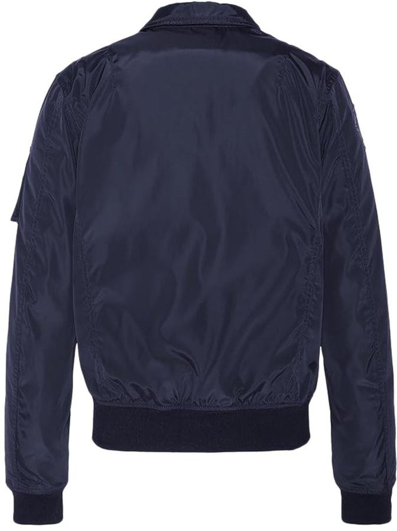 Veste Bombers Homme Schott Blouson Bleu marine - Kiabi