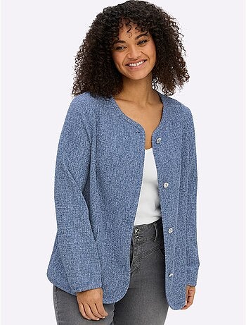 Veste Bouclée - Taille Standard - Sheego