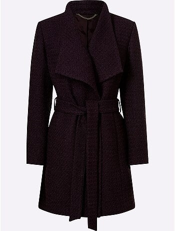 Veste Bouclée Aspect Bouclé élégant - Taille Standard - Helline