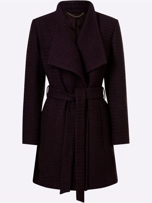 Veste Bouclée Aspect Bouclé élégant - Taille Standard - Helline - Kiabi