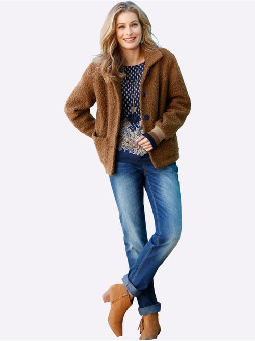 Veste Bouclée Qualité Bouclée Chaude - Taille Standard - Witt - Kiabi Veste Bouclée Qualité Bouclée Chaude - Taille Standard - Witt - Kiabi