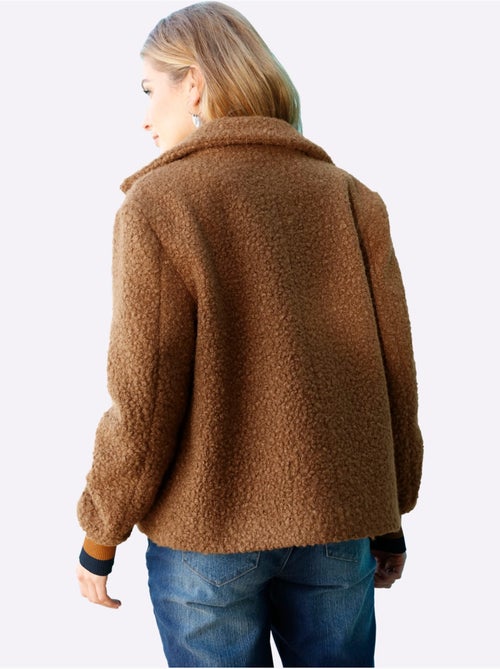 Veste Bouclée Qualité Bouclée Chaude - Taille Standard - Witt - Kiabi Veste Bouclée Qualité Bouclée Chaude - Taille Standard - Witt - Kiabi