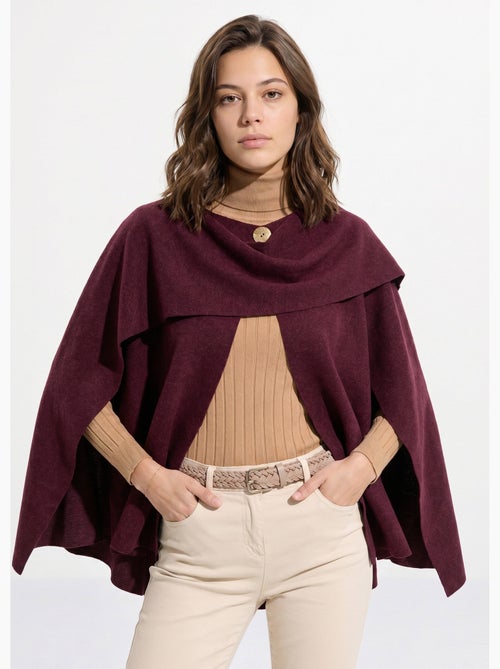 Veste bouton bijou métal et écharpe - AFIBEL - Kiabi Veste bouton bijou métal et écharpe - AFIBEL - Kiabi