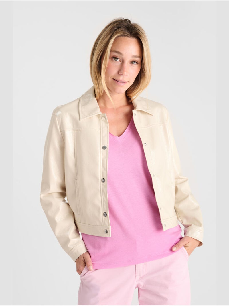 Veste brouz 'le temps des cerises' Beige - Kiabi